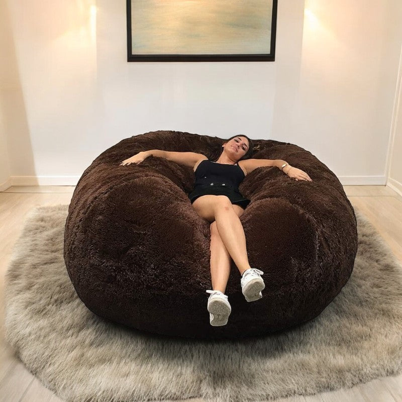 Puf Gigante de Piel - 160 Cm - Banabag