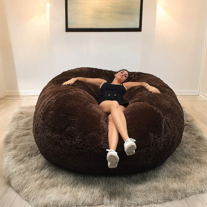 Puf Gigante de Piel - 160 Cm - Banabag