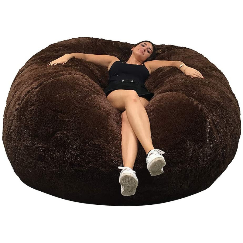Puf Gigante de Piel - 160 Cm - Banabag