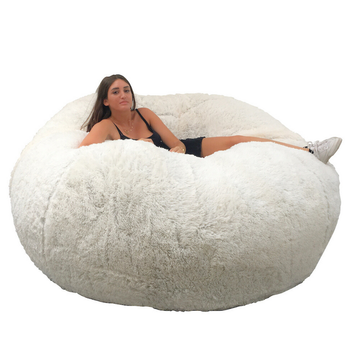 Puf Gigante de Piel - 160 Cm - Banabag
