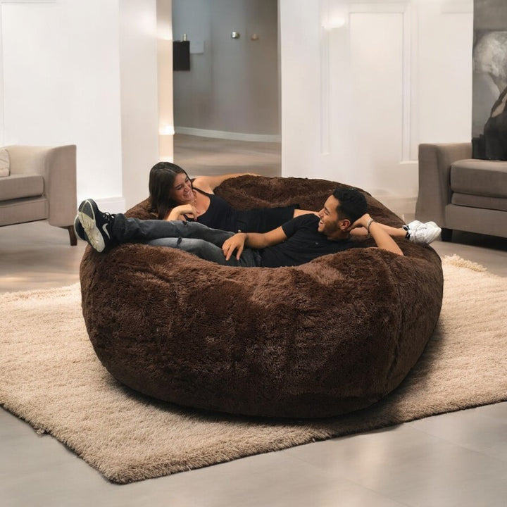 Puf Gigante de Piel - 180 Cm - Banabag