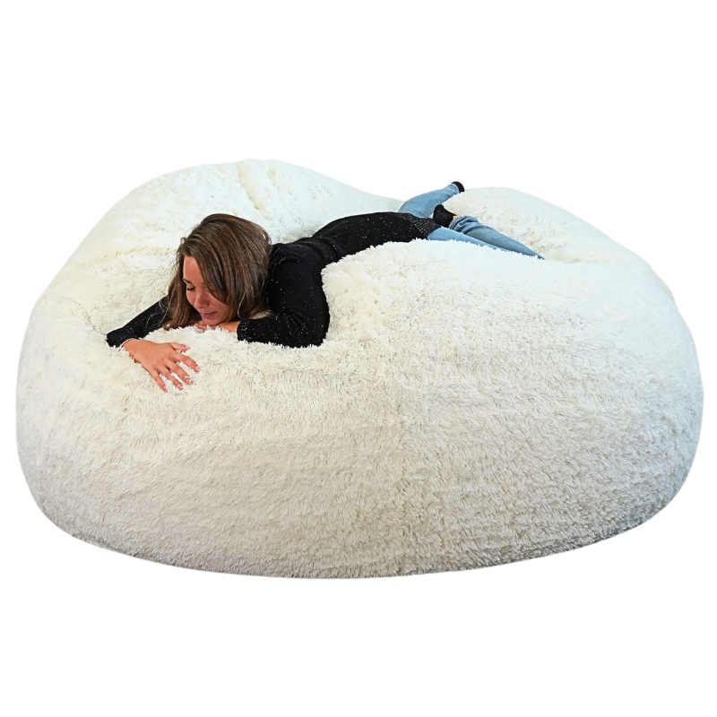 Puf Gigante de Piel - 180 Cm - Banabag