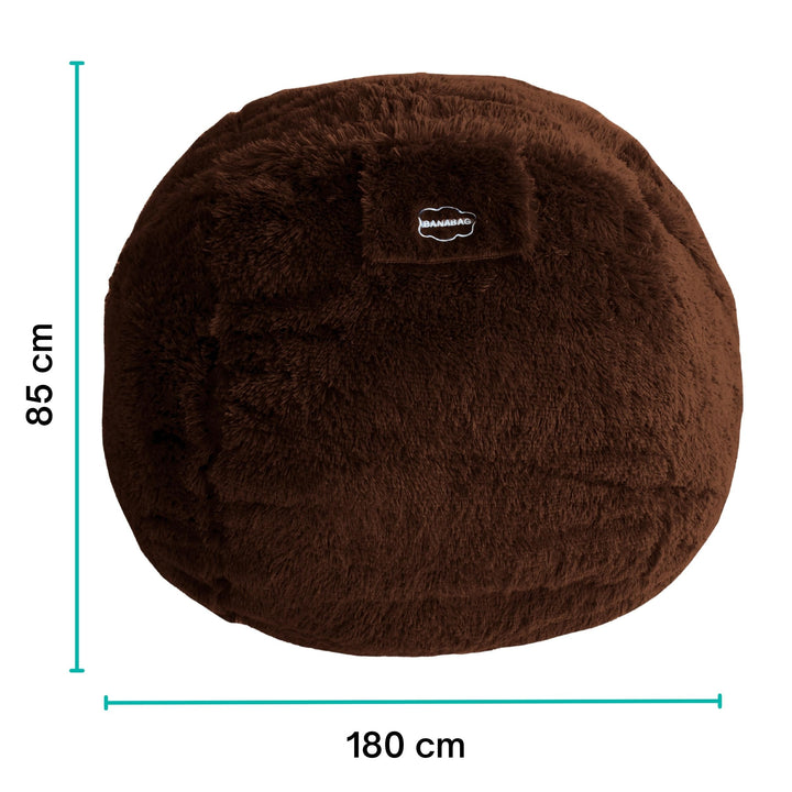 Puf Gigante de Piel - 180 Cm - Banabag