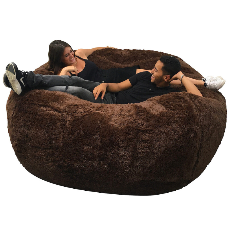Puf Gigante de Piel - 180 Cm - Banabag