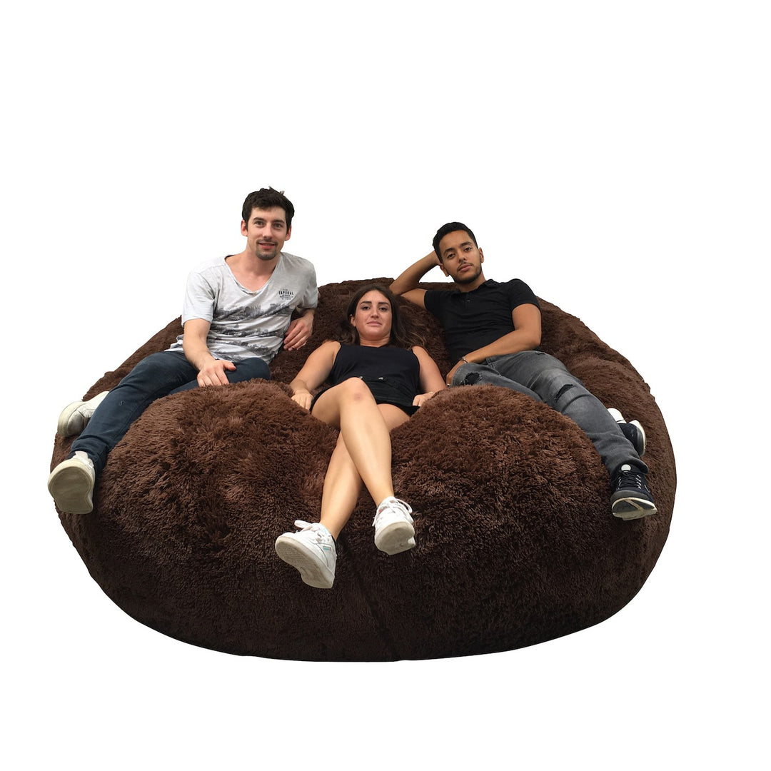 Puf Gigante de Piel - 200 Cm - Banabag