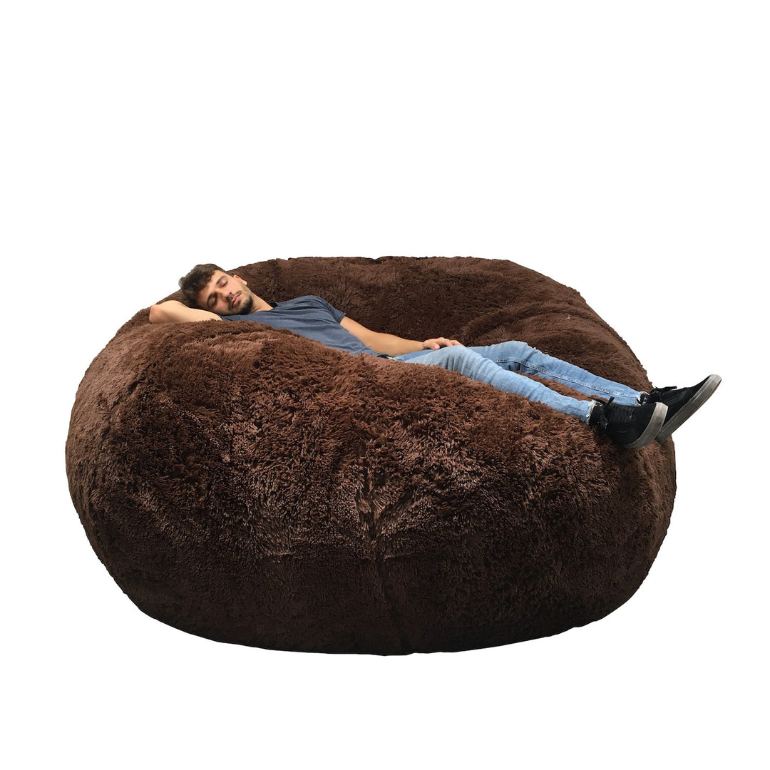 Puf Gigante de Piel - 200 Cm - Banabag