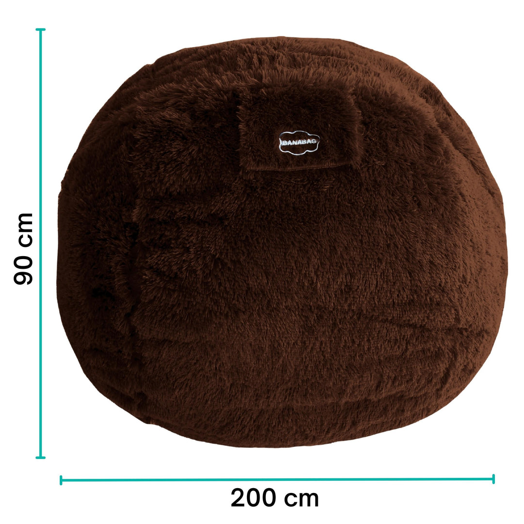 Puf Gigante de Piel - 200 Cm - Banabag
