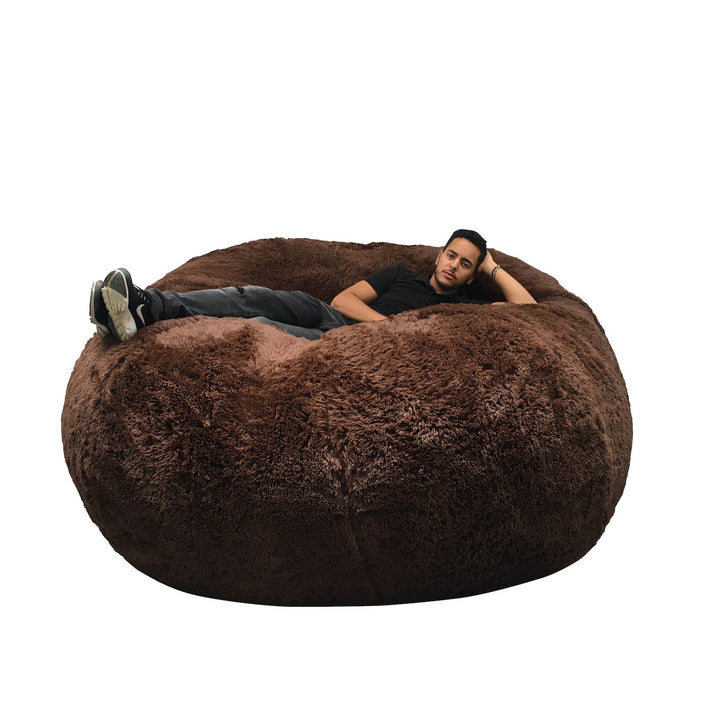 Puf Gigante de Piel - 200 Cm - Banabag