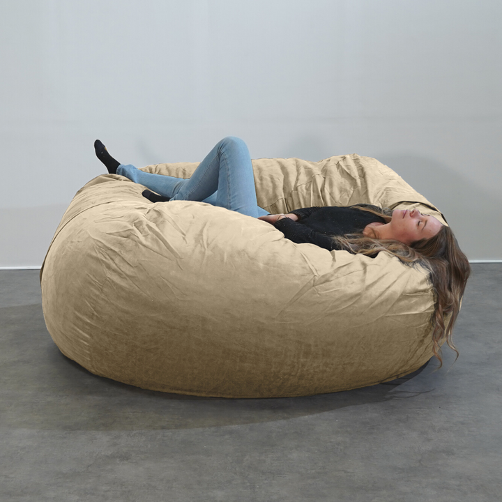 Puf Gigante de Microgamuza - 180 Cm - Banabag