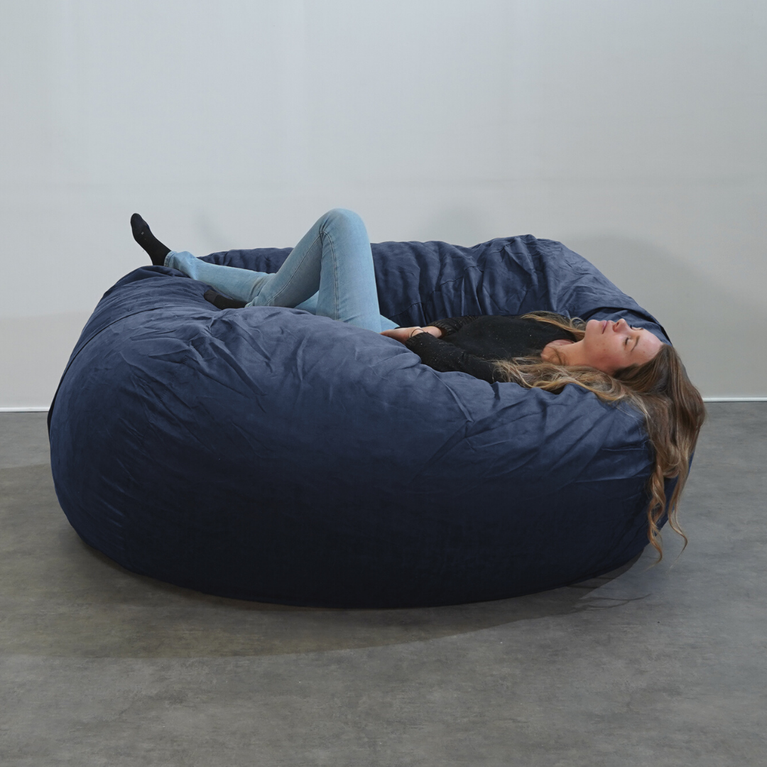 Puf Gigante de Microgamuza - 180 Cm - Banabag