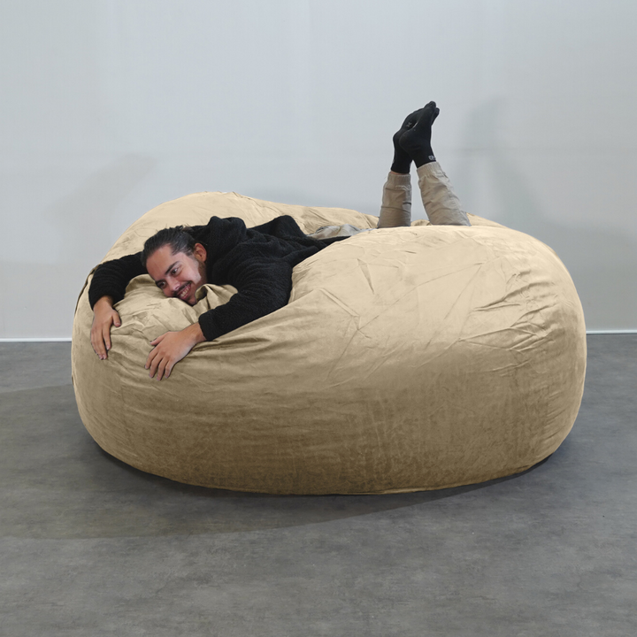 Puf Gigante de Microgamuza - 180 Cm - Banabag