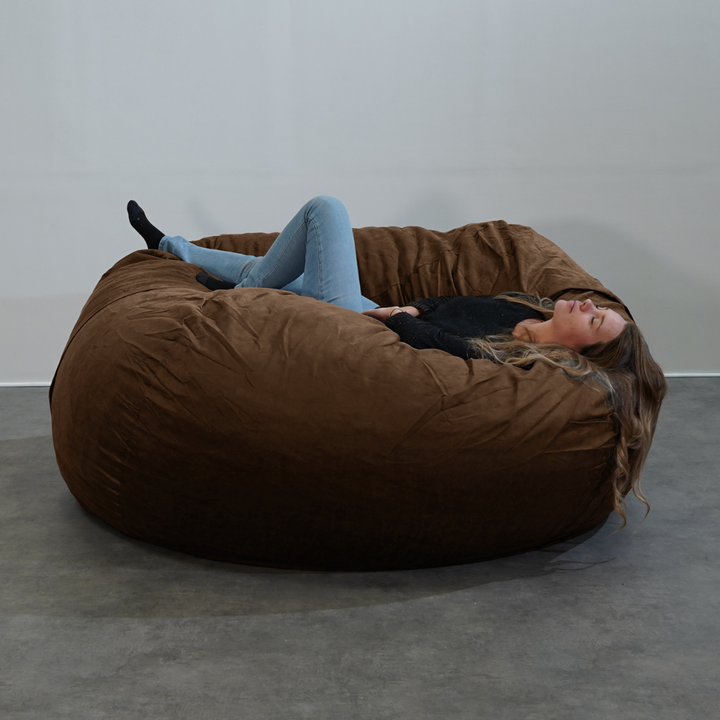 Puf Gigante de Microgamuza - 180 Cm - Banabag