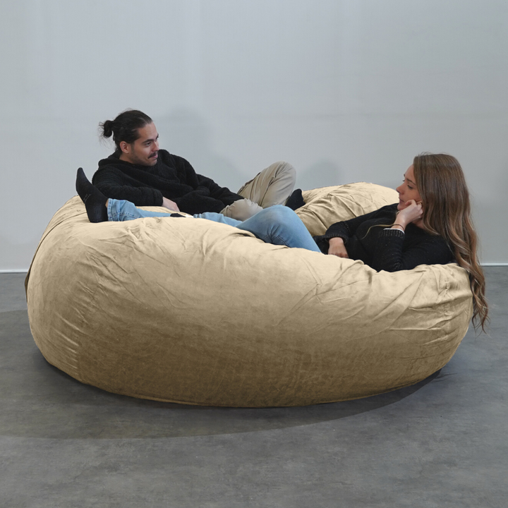 Puf Gigante de Microgamuza - 180 Cm - Banabag