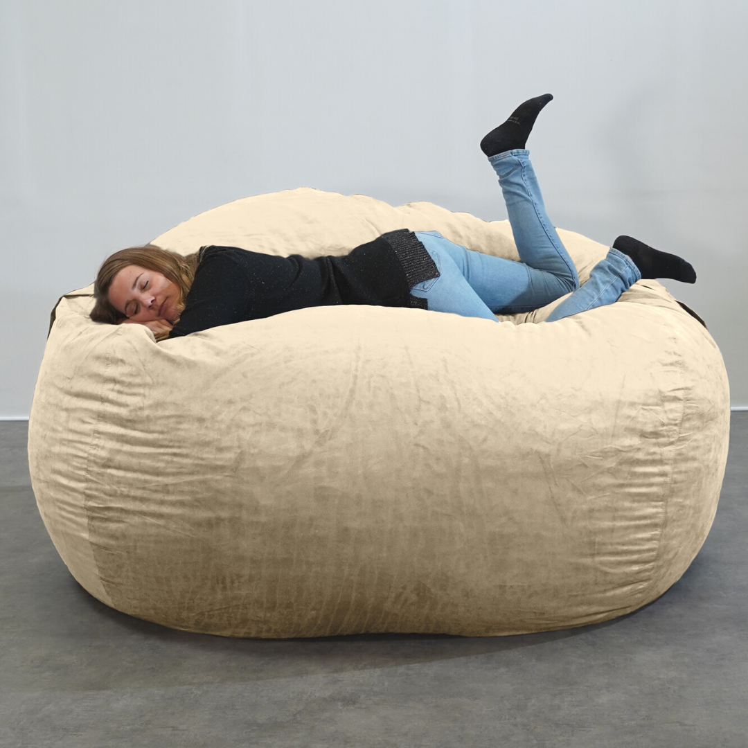 Puf Gigante de Microgamuza - 200 Cm - Banabag