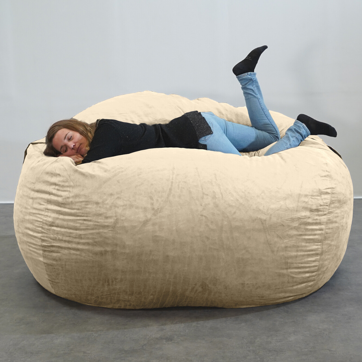 Puf Gigante de Microgamuza - 200 Cm - Banabag