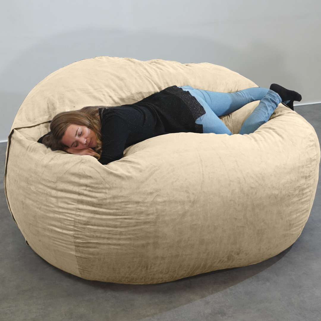Puf Gigante de Microgamuza - 200 Cm - Banabag