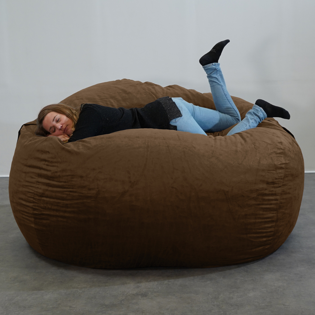 Puf Gigante de Microgamuza - 200 Cm - Banabag