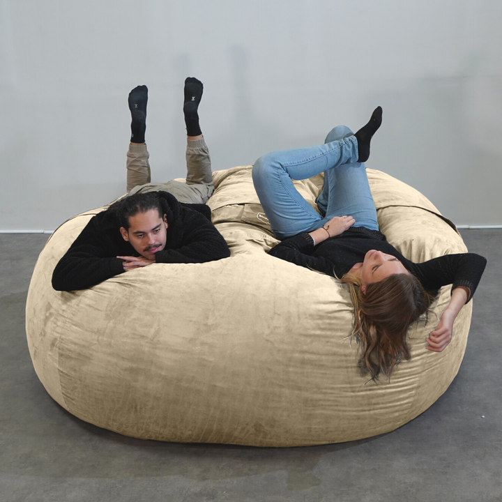 Puf Gigante de Microgamuza - 200 Cm - Banabag